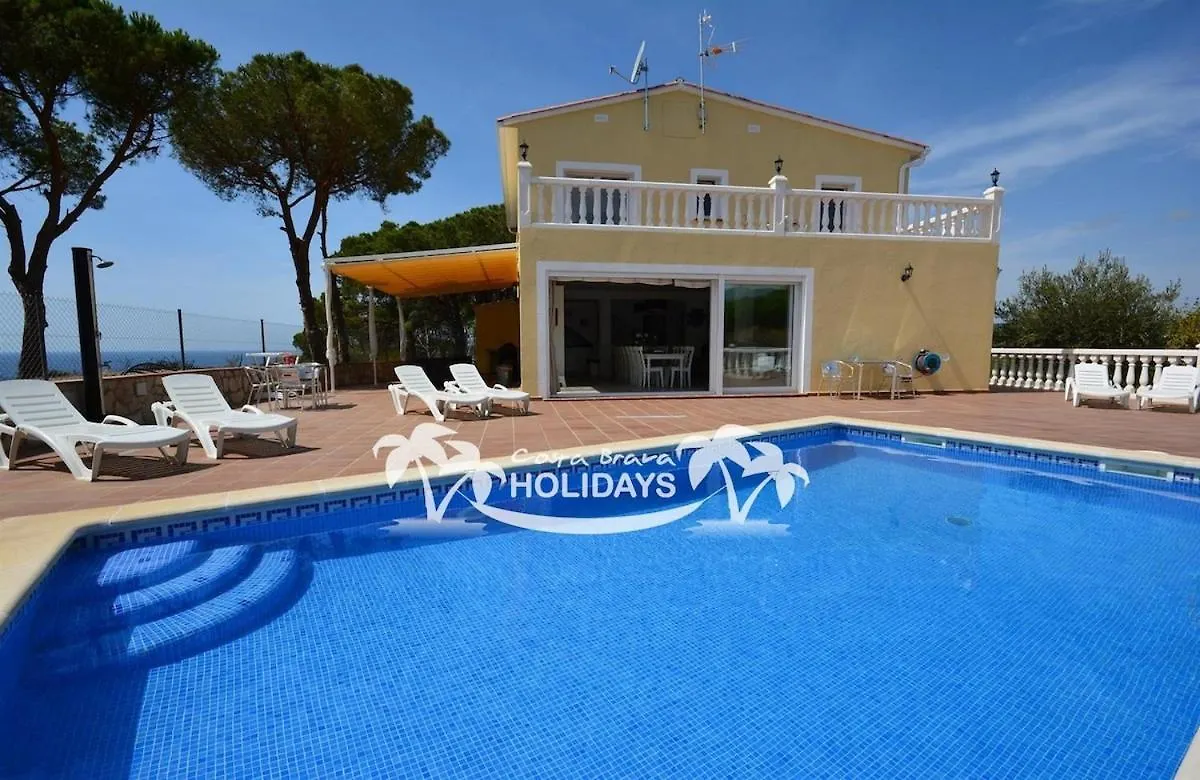 Costa Brava Holidays Villa Yuca, Sea Views, Pool Lloret de Mar