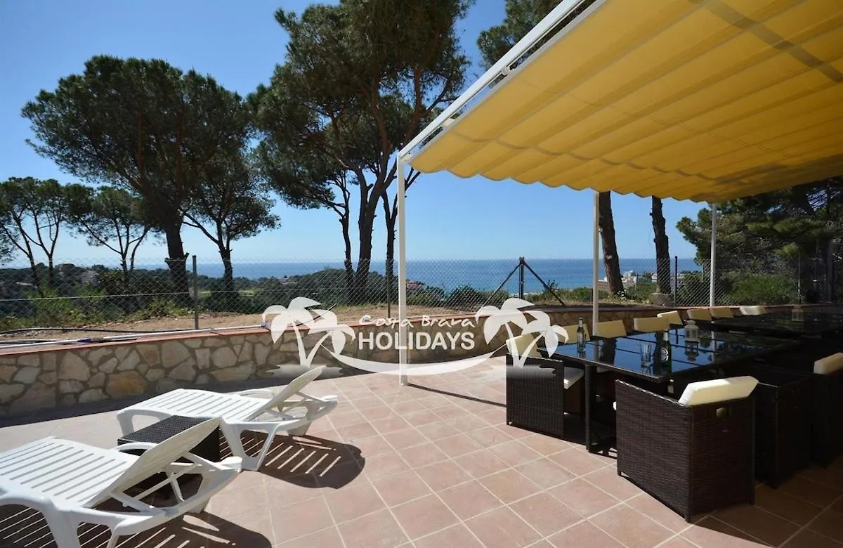 Costa Brava Holidays Villa Yuca, Sea Views, Pool Lloret de Mar Spain