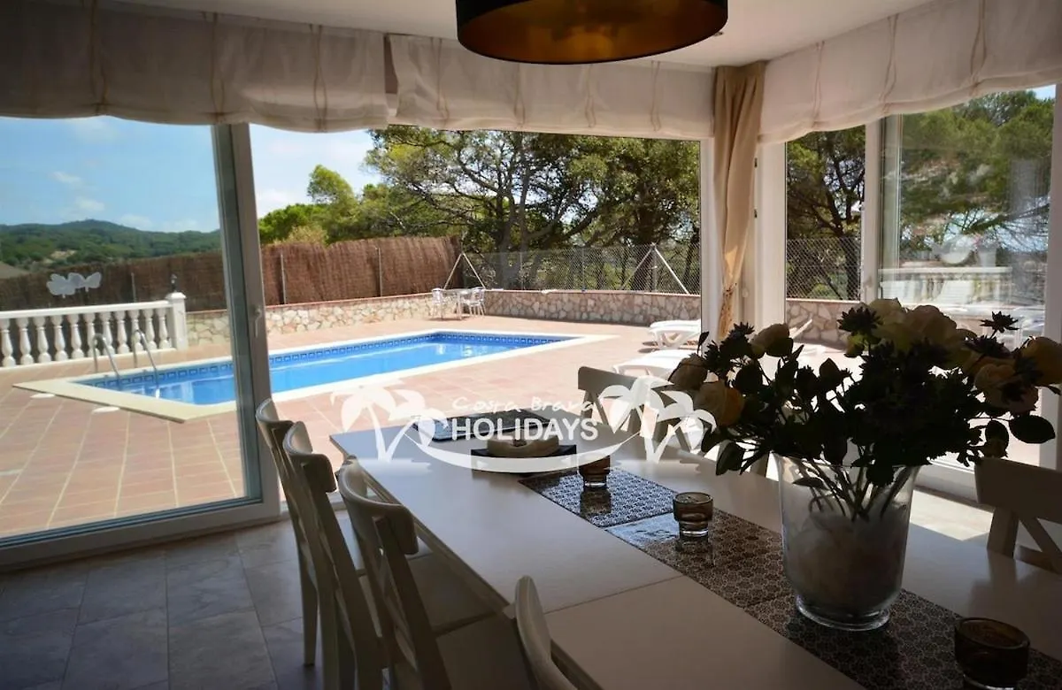 Costa Brava Holidays Villa Yuca, Sea Views, Pool Lloret de Mar