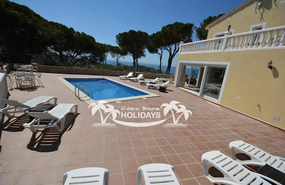 Costa Brava Holidays Villa Yuca, Sea Views, Pool Lloret de Mar