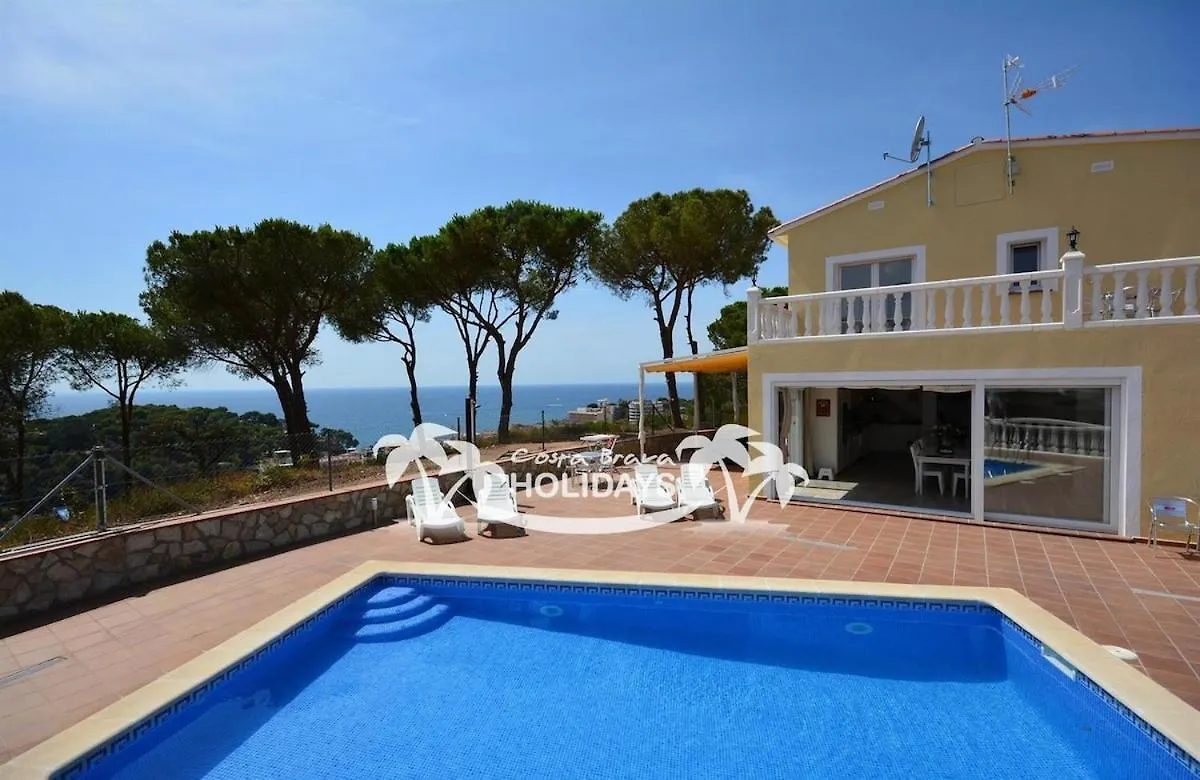 Costa Brava Holidays Villa Yuca, Sea Views, Pool Lloret de Mar